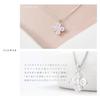 Miwahouseki Platinum Rare Natural Pink Diamond Carat Adult Cute Flower Motif Necklace 0.2 [631594PD]
