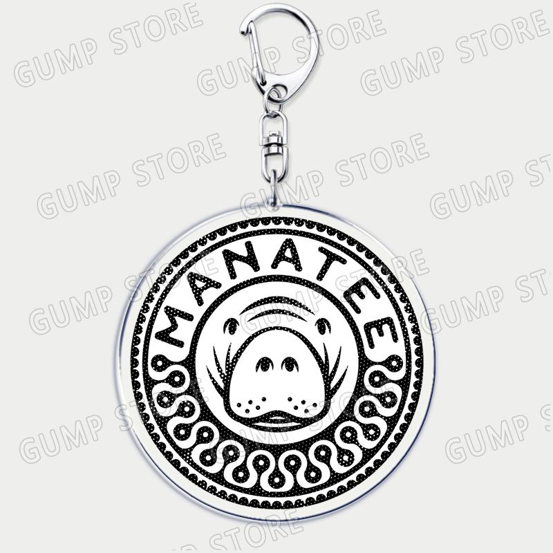 

Beach Coastal Nature Wave Keychain for Accessories Round Circular Ocean Keyring Key Chain Jewelry Friends Gifts