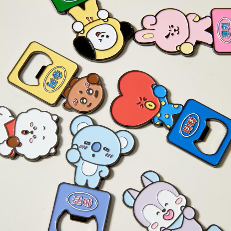 BT21 Souvenir Magnet Opener Toy Set – 7 Characters