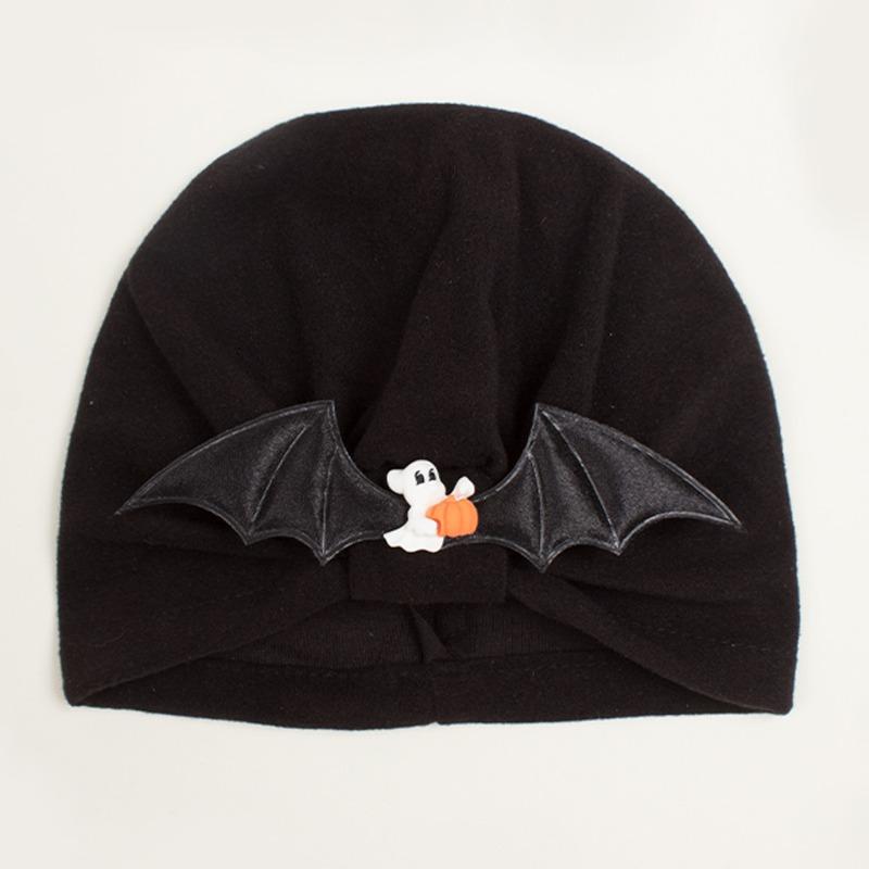 New Halloween Dress Up Baby Knotted Hat, Pumpkin Devil Baby Hat, Children's Pullover Hat