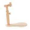 Support de point de croix réglable, support de tour de broderie, cerceau Ratate, anneau de table en bois pour travaux d'aiguille, projets d'artisanat d'art de bricolage