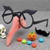 Witch Long Nose Halloween Costume Prop Nose Witch Party Cosplay Witch Nose Glasses Witch Nose Costume Props Makeup Glasses