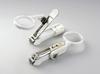 Green Bell Nail Clippers with Magnifying Glass Drawstring (with Pouch)