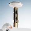 Sink Drain Strainer Basket Metal Drain Plug Push Type Bounce Cores Drain Filter AntiClogging Sink Stoppers Enduring