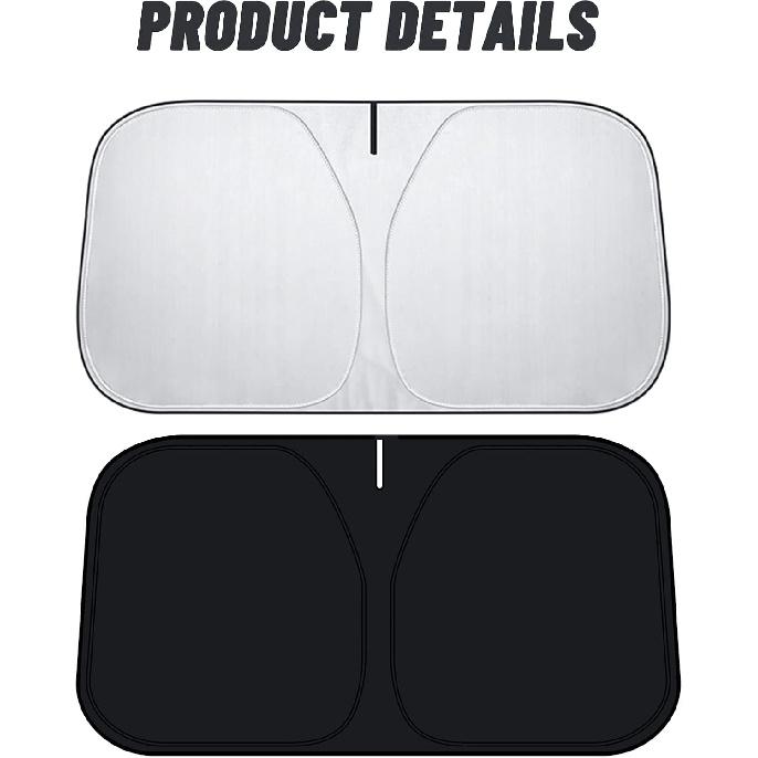 D-Lumina Windshield Sun Shade For  2024 2025 Honda HRV HR-V Accessories, Front Window Sunshade Sun Visor Protector Block UV Rays Heat, Foldable 2