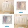 Clothing Dust Cover With Peva Material For Wardrobe Storage And Travel Use