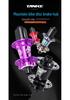 TANKE Mountain Bike 4-Bearing Hub: Quick Release Thru Axle, Iridescent Aluminum Alloy.