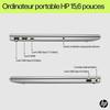 Laptop HP 15-fd0165nf - Windows 11 + Microsoft 365 1 Jahr inklusive - 15,6" FHD - Intel N100 - RAM 4GB - Speicher 128GB - AZERTY