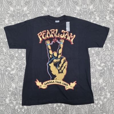 T-shirt Pearl Jam Tour d'été 2006 Imprimé graphique