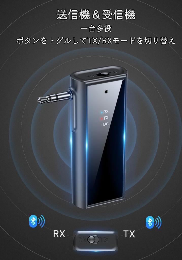 Bluetooth Transmitter Voice and 10 Hours of Continuous Compatible with and Can Be Used While Technical Approval Certified Manufacturer 3.5mm &