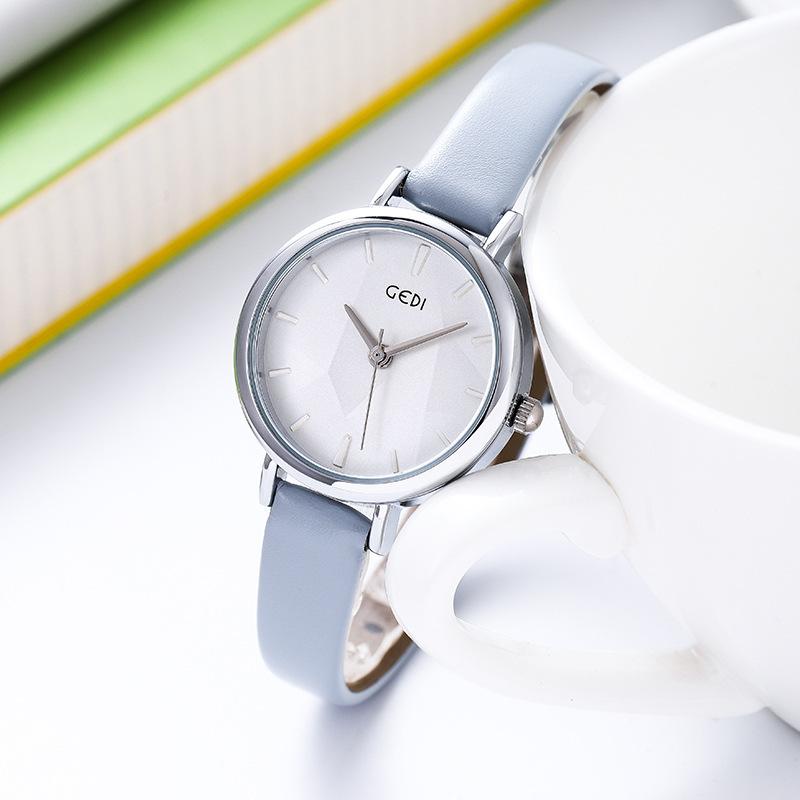 Ladies Temperament Belt Watch Fashionable Simple Casual Small Student Waterproof Watch