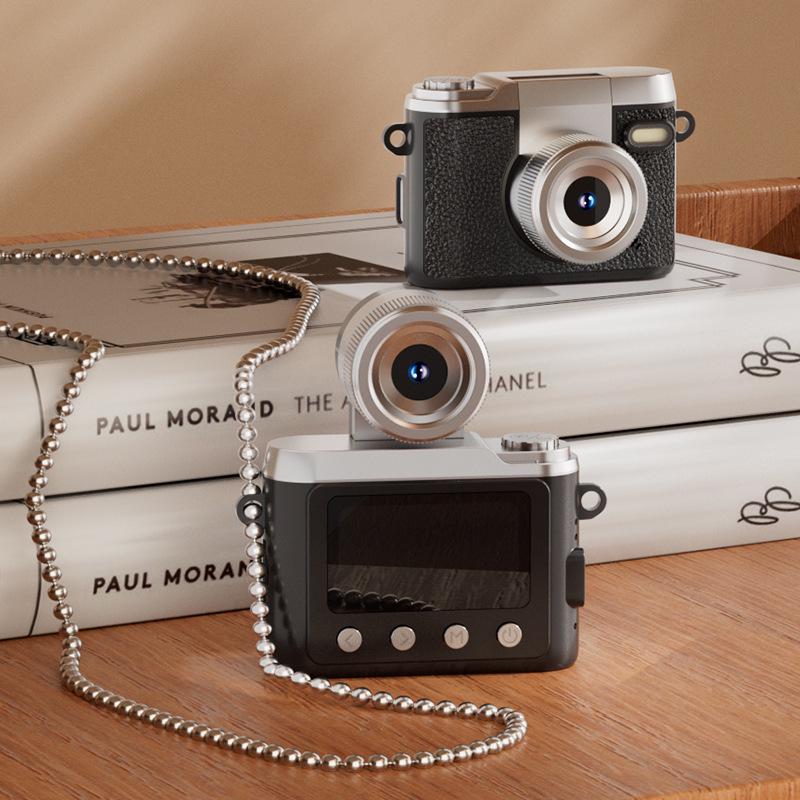 Retro Mini CCD Camera for Campus Students - HD, Selfie-Ready, Portable