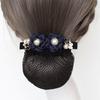 Nurse Head Flower Female Professional Hairnet Bank Disk Hair Net Pocket Flight Attendant Work Net Cover Headgear Hair Accessories