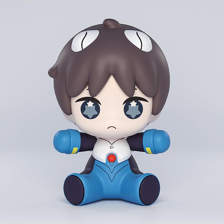 Huggy Good Smile Rebuild of Evangelion Shinji Ikari Plug Suit Plastic Painted Figure Ver.