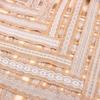 Burlap Roll with Lace Edge for DIY Christmas and Wedding Crafts, Jute Twine Ribbon
