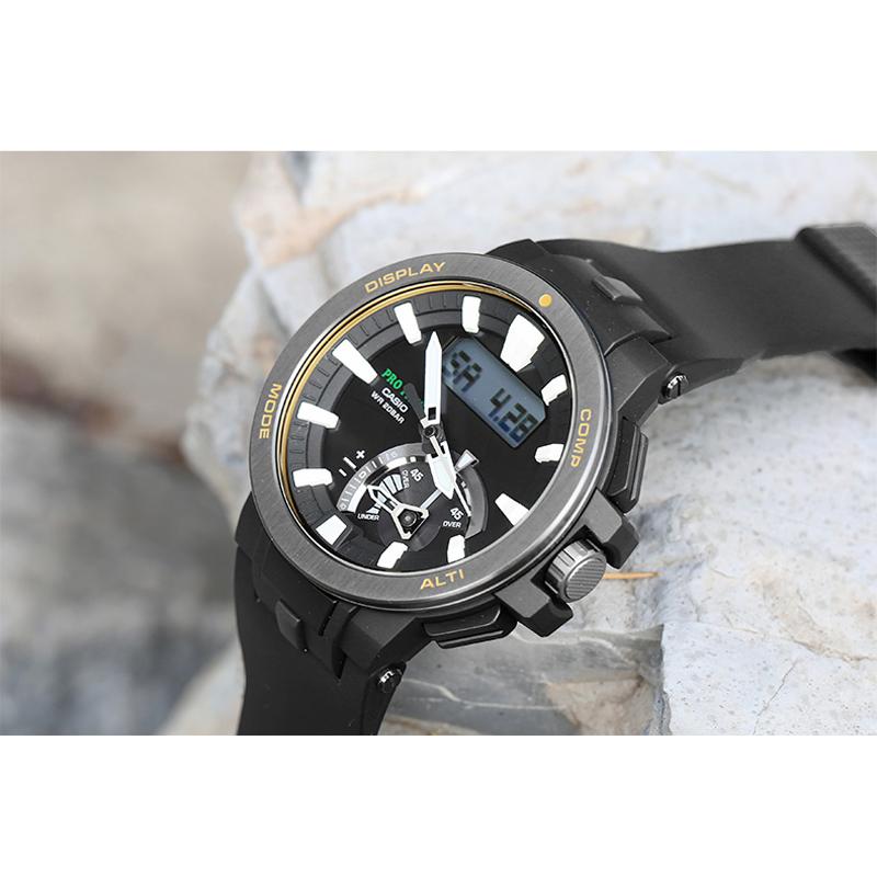 CASIO Men PRO TREK Black Watch PRW-7000-1B PRW-7000-1B
