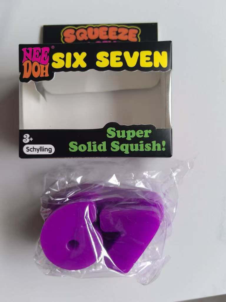 Needoh Squeeze Toy: Maltose Jellyfish with Wiggle Tentacles and Slow-Rebound Ice Cube