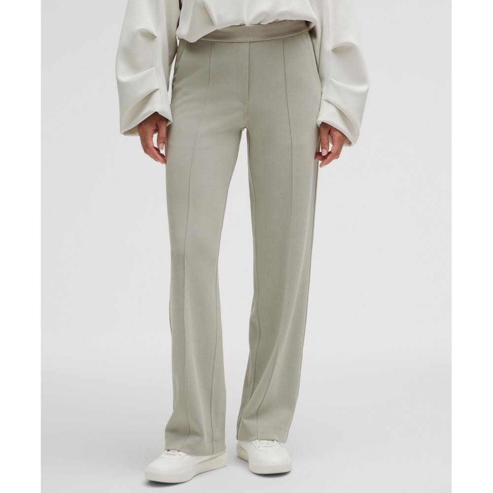 

Lululemon Брюки Softstreme Pintuck Mid Rise Regular Jade Grey XXXS