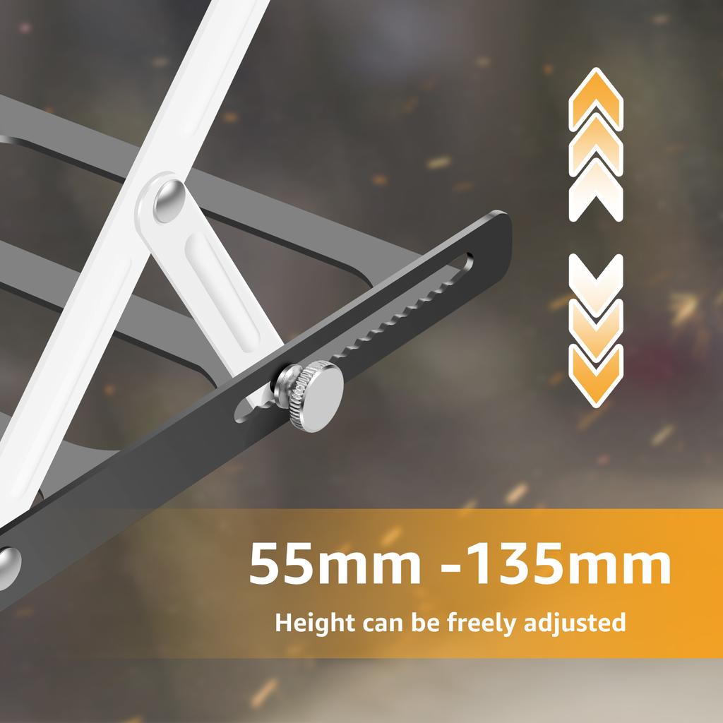 1/2Pcs Cutting Machine Support Frame Foldable Table Saw Support Stand 55-135mm Height Adjustable Cutting Machine Material Holder