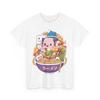 Maple World Monsters Ramen Unisex T-Shirt. Maplestory Video Game. Pink Bean.