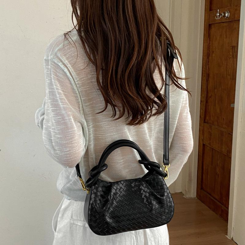 Handbag - Shoulder-slung Bucket Bag - Hand-held Vegetable Basket Bag - Handbag
