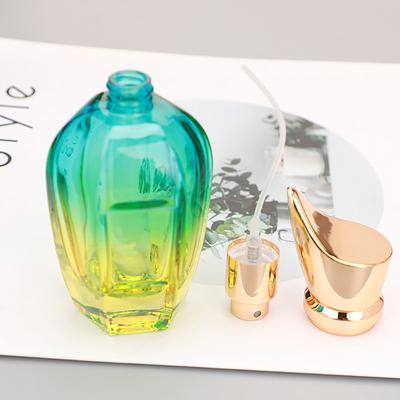Parfümflasche, 30 ml, 50 ml, Glas, bunt, Parfümzerstäuber mit großer Kapazität, hoher Kapazität, leerer Behälter, tragbar, nachfüllbar