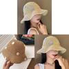 Beach Flower Floppy Hat With Sun Protection For Summer Vacation Women