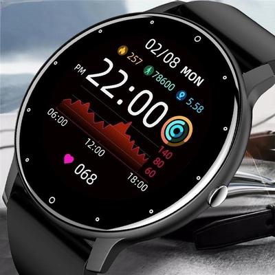 Relógio Inteligente à Prova d'Água Longa Duração da Bateria Monitor de Pressão Arterial Oxigênio Rastreador de Fitness Esportes ao Ar Livre