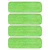 Microfiber Reusable Mop Pads Multifunctional Reusable Green