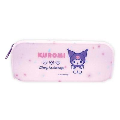 K Company Sanrio Characters Silicone Square Pouch Kuromi H7 X X D5cm SAC-SSQ-KU W17.5