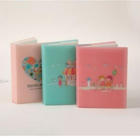 Cartoon Instant Camera & Memory Album - 5-Inch & 6-Inch Baby Postcard Style