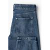 H M Regular Waist Super Barrel Jeans Blue