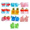 1 Pair Arm Floaties Arm Rings Swimming Inflatable Armbands Swim Float Arm Bands
