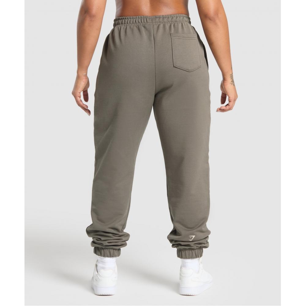 Gymshark Built In The Weight Room Joggers Camo Hnědá B2b2v Nby9