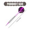 3 Pack Plastic Tip Dart, Not Easy to Break and Bend Professional 18g Soft Tip Dart with Plastic Shafts and Carrying Bag