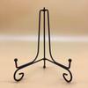 Storage Stand Tray Support Black Iron Plate Craft Book Holder
