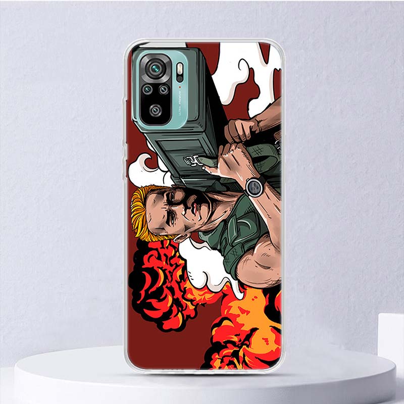 Arnold Schwarzenegger Terminator Soft Case For Xiaomi Redmi Note 14 13 12S 11S 10S 12 Pro Plus Phone Cover 11 10 11E 11T Note14