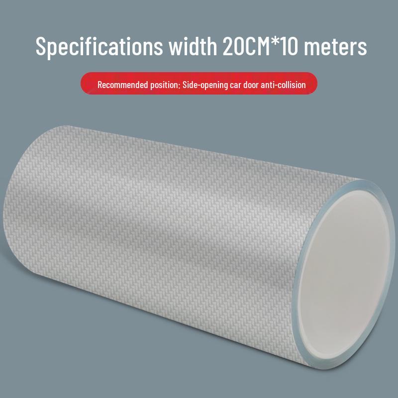 Carbon Fiber Universal Bumper & Sill Protector Sticker