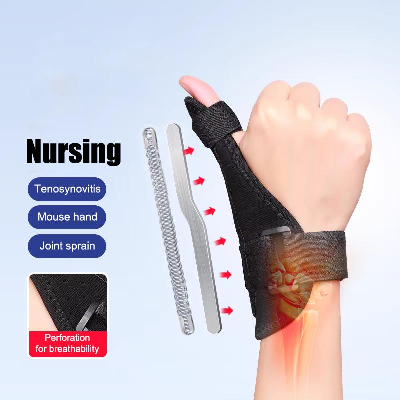 Thumb Splint Support Brace For Tenosynovitis Arthritis Tendonitis Trigger Thumb Immobilizer Fits Men Women Left And Right