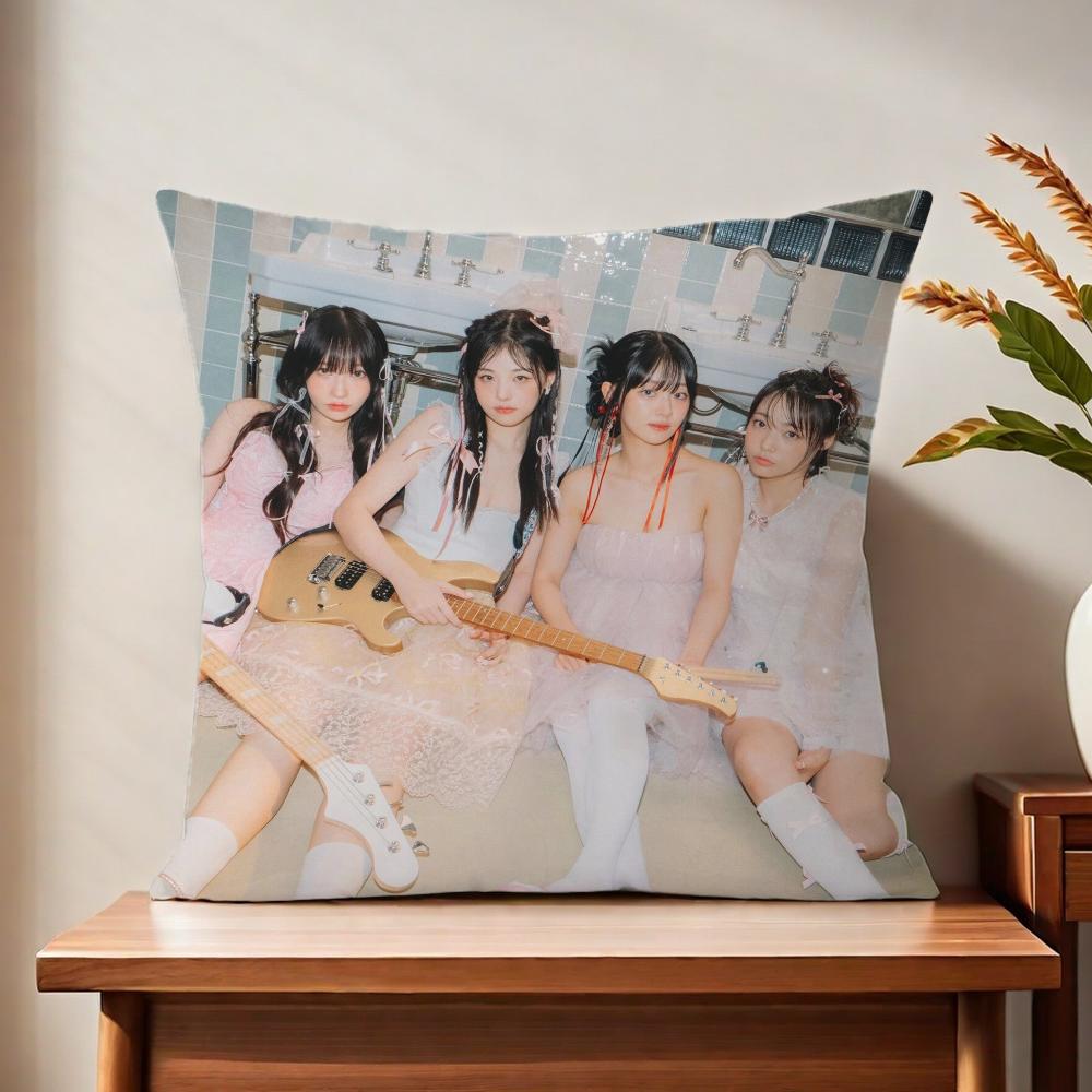 

Kpop Q-QWER soft Comfortable Pillow Case for Sofa Living Room Home office Decor Protective Covers 30cmx30cm