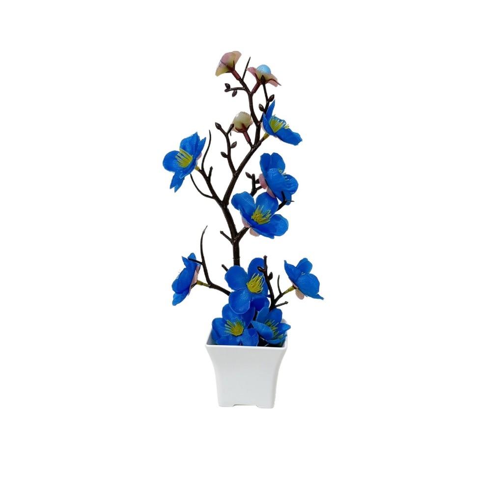 Plum Blossom Artificial Plant With Plastic Material For Home Decor And Spring Festival Displays