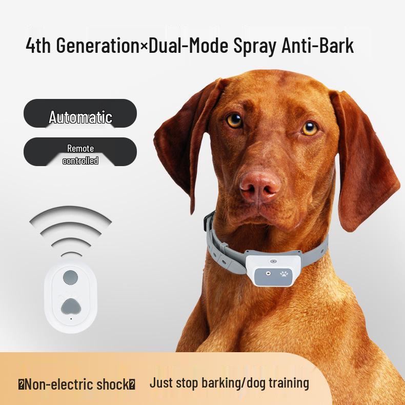 

Rechargeable Anti-Bark Spray Device for Small and Medium Dogs - Universal Remote Control Training Aid