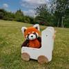 Simulation Panda Plush Toy Pp Cotton Filling Travel Companion Stuffed Animals Toy For Children Adult Gifting Supply