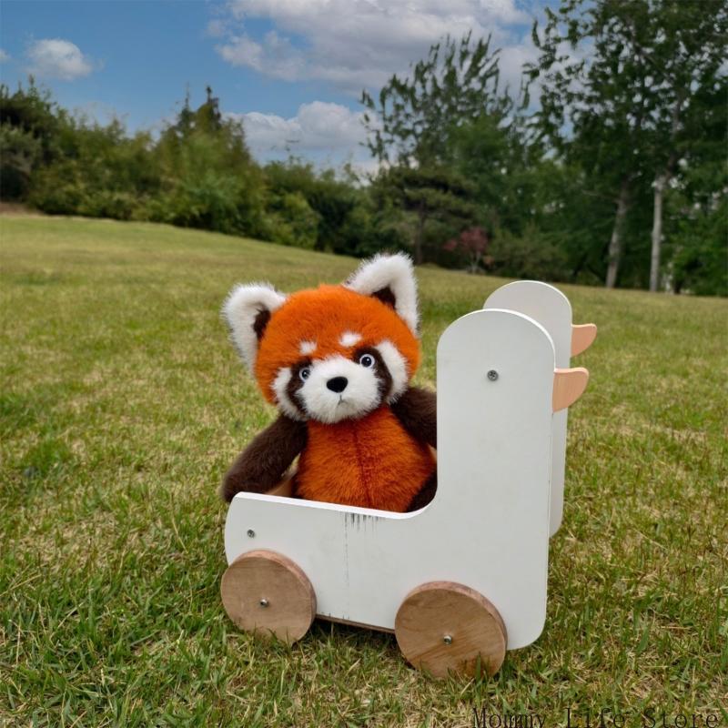 Simulation Panda Plush Toy Pp Cotton Filling Travel Companion Stuffed Animals Toy For Children Adult Gifting Supply
