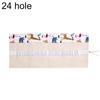 12/24/36 Holes Girl Pen Boy Pen Case Roll Bag Plátno Stacionární