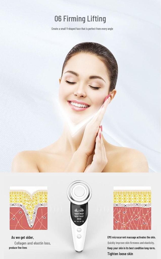 EMS Color Light Photonic Beauty Device for Microcurrent Skin Rejuvenation