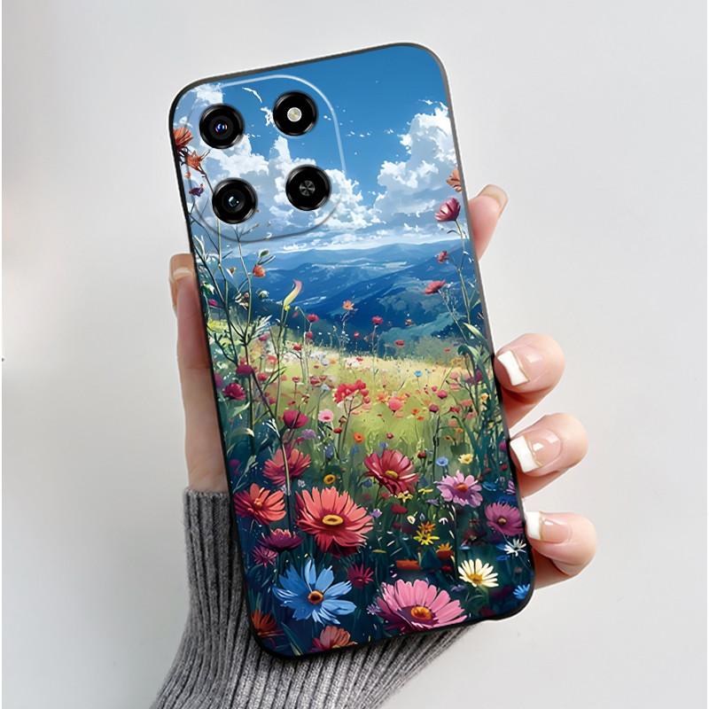 Casing For Blackview Color 6 Phone Case Luxury Cute Cool Boys Girls Black Matte Soft silicone Cover For Blackview Color6 Shell
