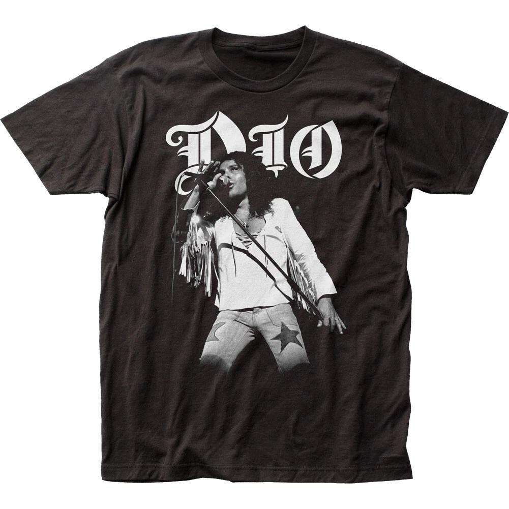 DIO Live T Mens T Shirt Rock and Roll Music Classic Band Tee New Black