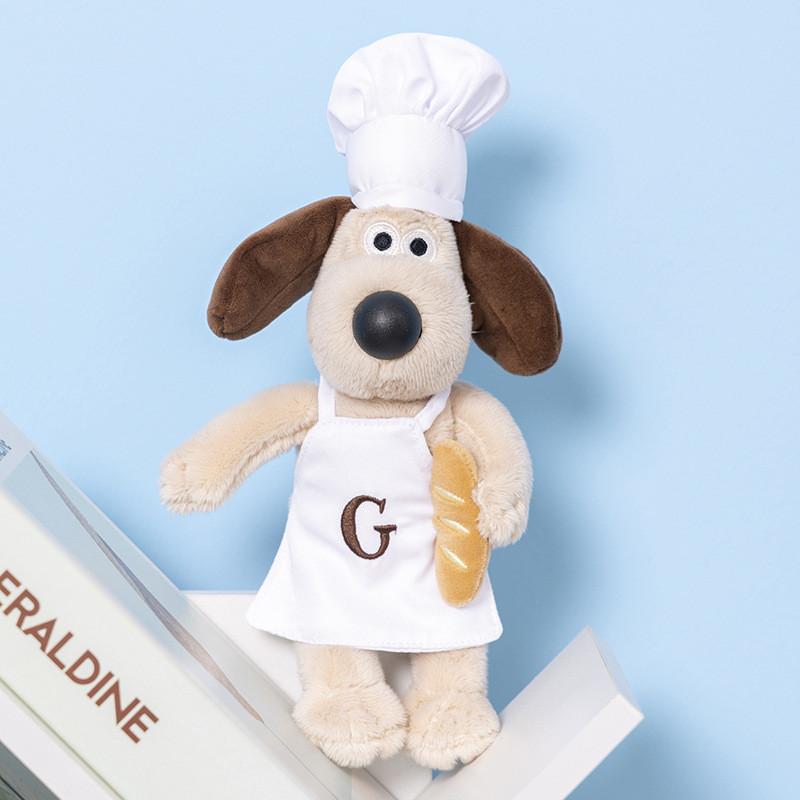 Charming Super Invincible Master Dog Plush Keychain Pilot Doll For Unique Gifts