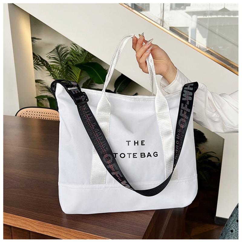 Canvas Bag Shoulder Bag Women's Bag Tote Bag New Handbag Fashionable and Simple Large-capacity Messenger Bag
